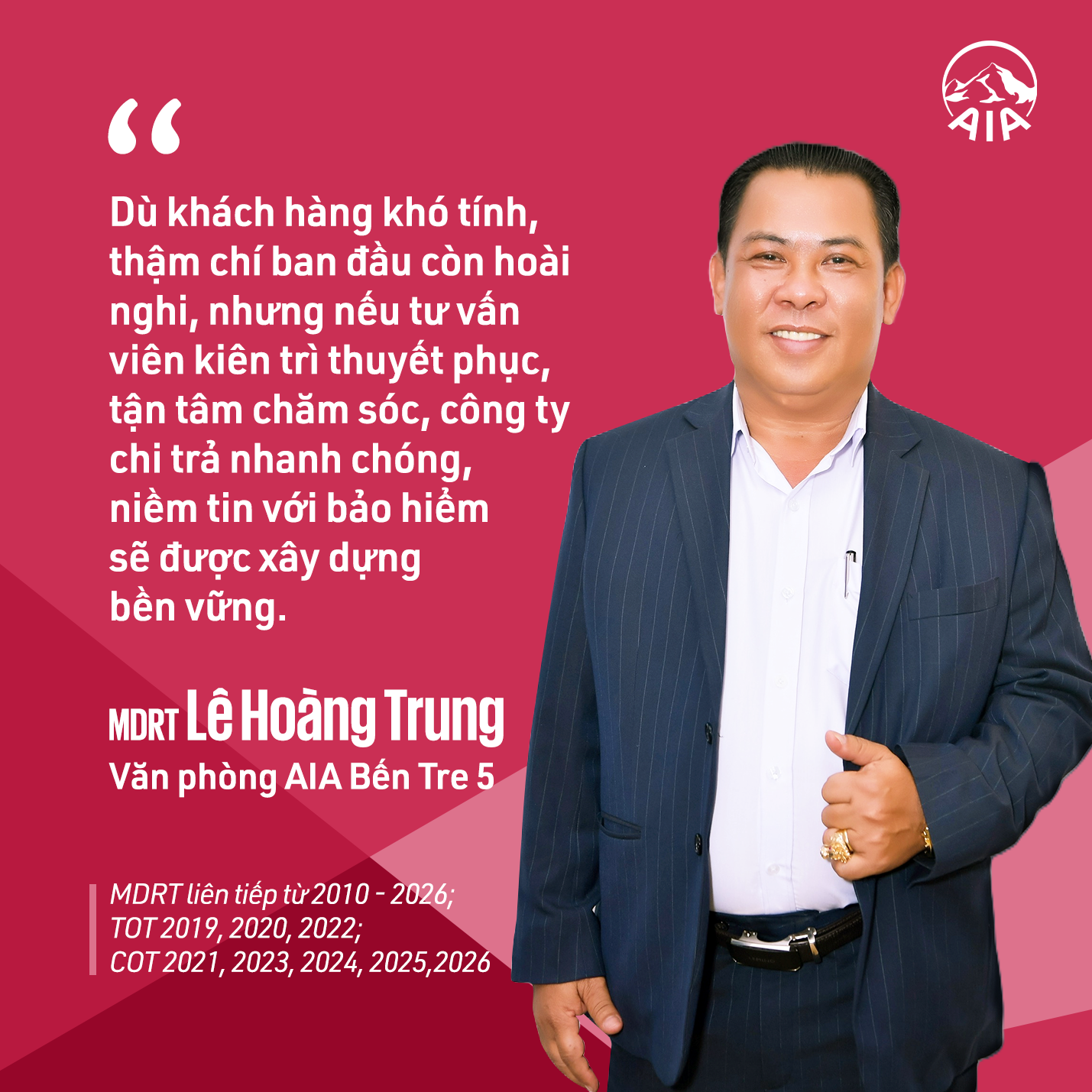 Một phần tư thế kỷ của AIA tại Việt Nam: từ dấu ấn MDRT đến uy tín thị trường - Ảnh 5.
