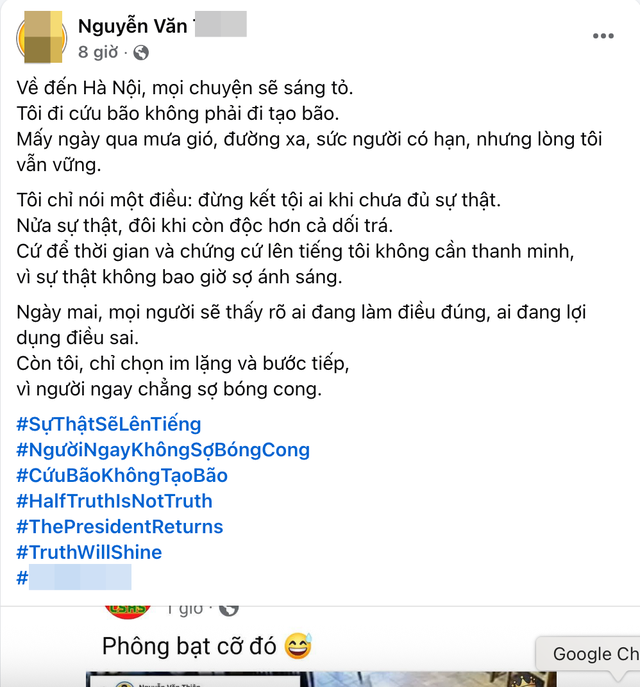 “Tổng tài” gây rối quán cafe tiếp tục bị tố phông bạt tiền từ thiện bão miền Trung- Ảnh 5.