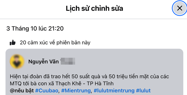 “Tổng tài” gây rối quán cafe tiếp tục bị tố phông bạt tiền từ thiện bão miền Trung- Ảnh 3.
