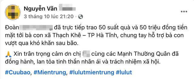“Tổng tài” gây rối quán cafe tiếp tục bị tố phông bạt tiền từ thiện bão miền Trung- Ảnh 4.