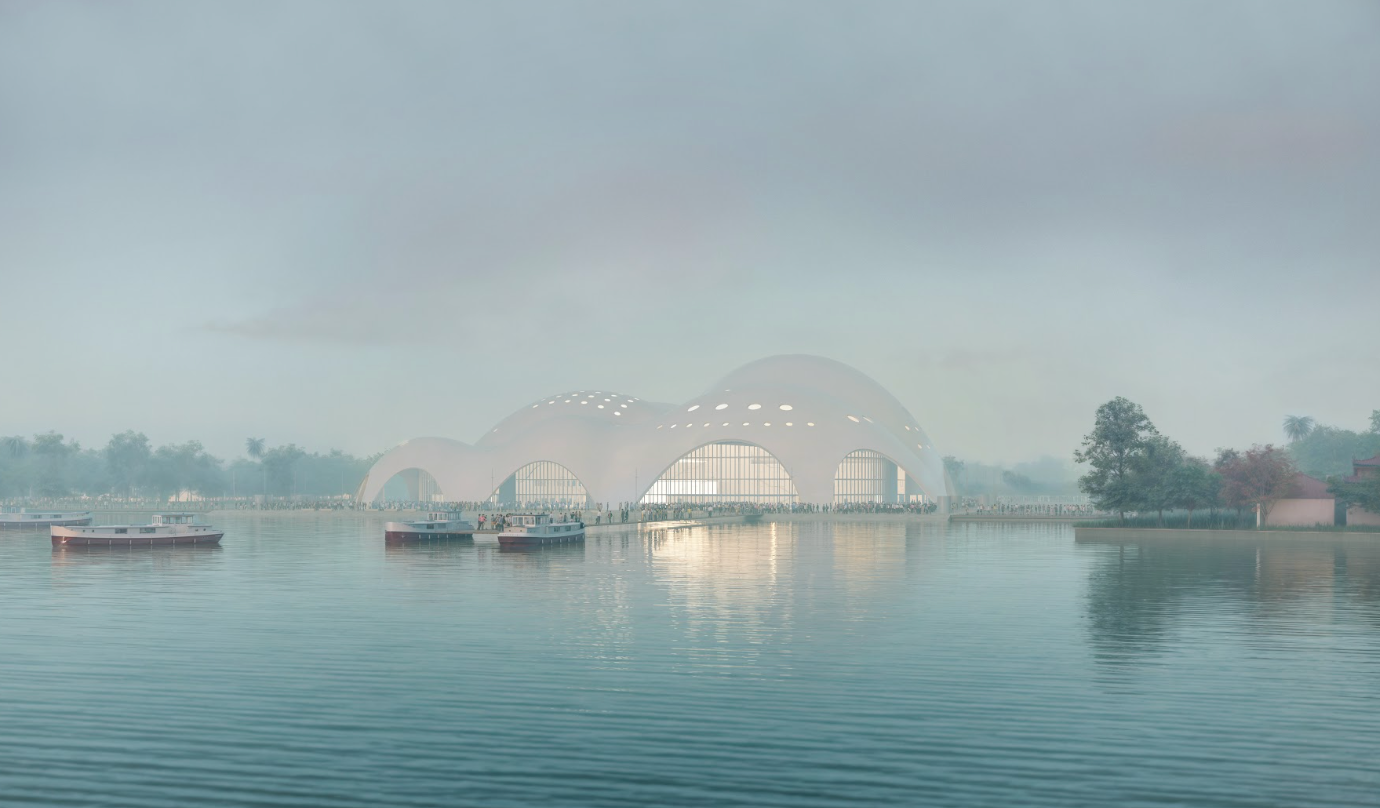 Phối cảnh độc đáo của nhà hát Opera rộng gần 20ha giáp hồ Tây Phối cảnh độc đáo của nhà hát Opera rộng gần 20ha giáp hồ Tây