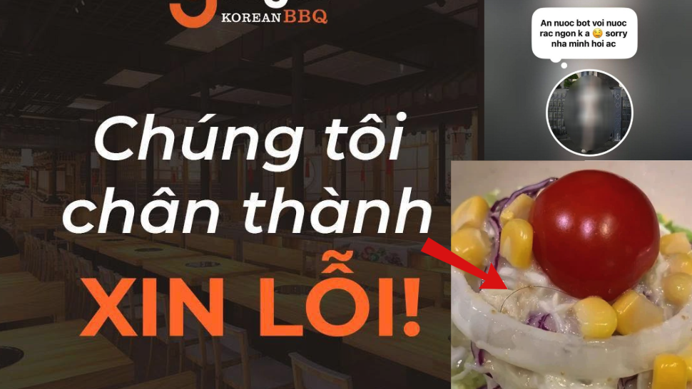 Vụ khách tố nhân viên cho “vật lạ" vào đồ ăn: Quán buffet đã có phản hồi chính thức- Ảnh 1. Vụ khách tố nhân viên cho “vật lạ" vào đồ ăn: Quán buffet đã có phản hồi chính thức- Ảnh 1.