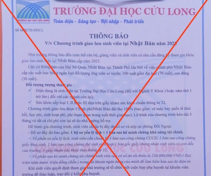 Công an phát cảnh báo khẩn tới tất cả sinh viên và phụ huynh toàn quốc- Ảnh 2. Công an phát cảnh báo khẩn tới tất cả sinh viên và phụ huynh toàn quốc- Ảnh 2.