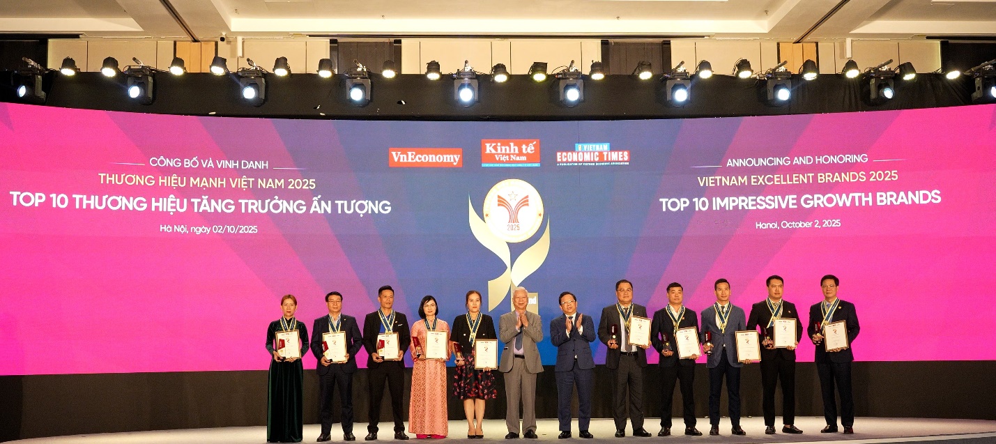 Top 10 thương hiệu tăng trưởng ấn tượng 2025 gọi tên PVCFC - Ảnh 4. Top 10 thương hiệu tăng trưởng ấn tượng 2025 gọi tên PVCFC - Ảnh 4.
