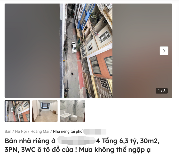 Giữa mùa mưa bão, môi giới đua nhau quảng cáo bán nhà 'không ngập lụt'