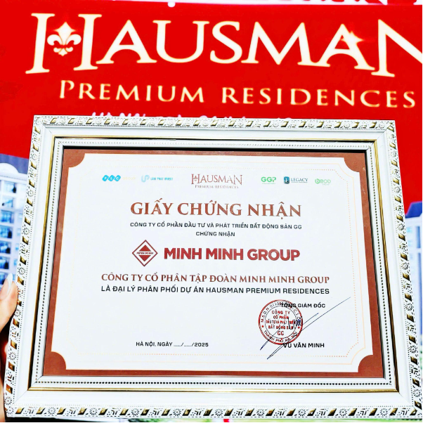 Minh Minh Group Đại lý F1 – Đơn vị phân phối chính thức dự án Hausman Premium Residences - Ảnh 4. Minh Minh Group Đại lý F1 – Đơn vị phân phối chính thức dự án Hausman Premium Residences - Ảnh 4.