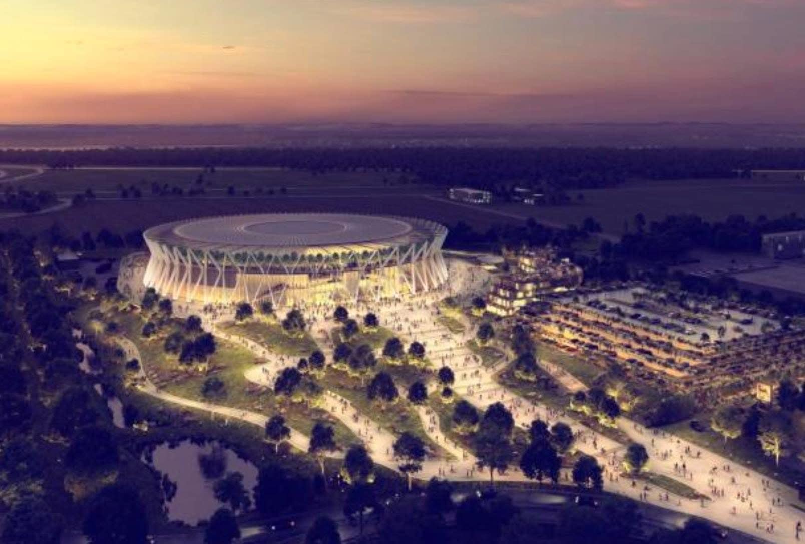 Toàn cảnh khu vực sẽ có sân vận động rộng như sân Mỹ Đình, dân số đông như huyện Cần Giờ ở TP.HCM- Ảnh 5. Toàn cảnh khu vực sẽ có sân vận động rộng như sân Mỹ Đình, dân số đông như huyện Cần Giờ ở TP.HCM- Ảnh 5.