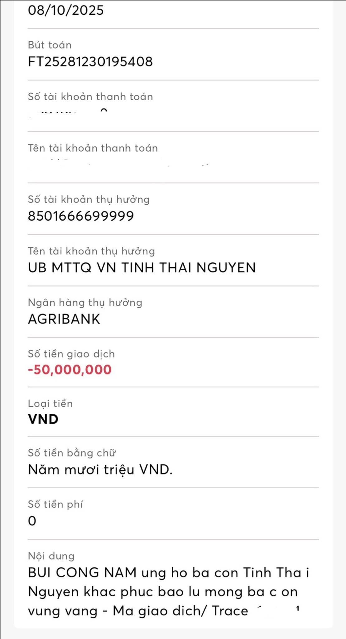 Các nghệ sĩ ủng hộ đồng bào Thái Nguyên vượt bão lũ - Ảnh 6.