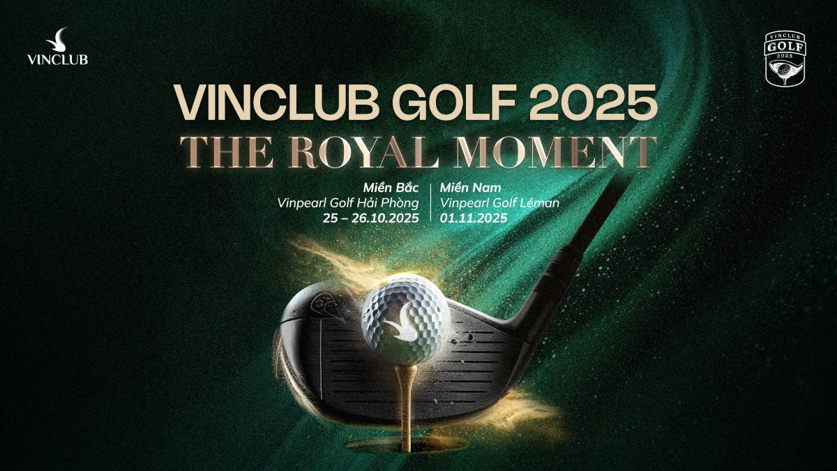 VinClub Golf 2025 chính thức khởi động với chuỗi trải nghiệm hoàng gia - Ảnh 1. VinClub Golf 2025 chính thức khởi động với chuỗi trải nghiệm hoàng gia - Ảnh 1.