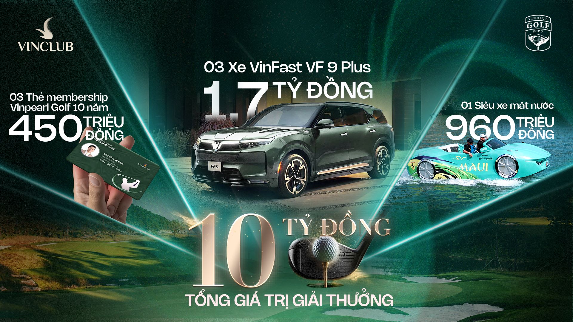 VinClub Golf 2025 chính thức khởi động với chuỗi trải nghiệm hoàng gia - Ảnh 3. VinClub Golf 2025 chính thức khởi động với chuỗi trải nghiệm hoàng gia - Ảnh 3.