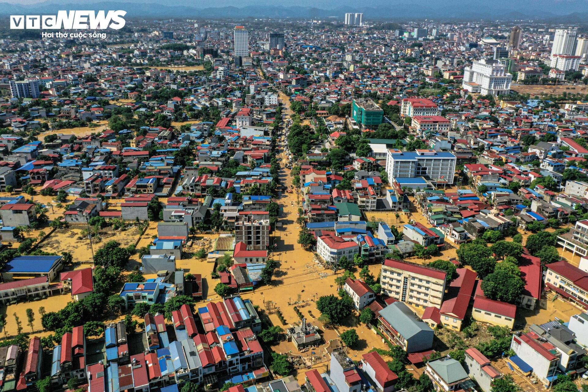 Hình ảnh Thái Nguyên tan hoang sau lũ lịch sử- Ảnh 1. Hình ảnh Thái Nguyên tan hoang sau lũ lịch sử- Ảnh 1.