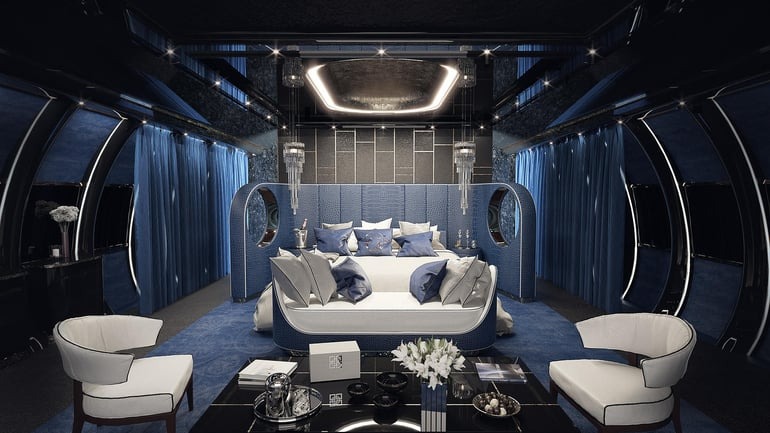 Doanh nhân Ả Rập đặt mua chiếc máy bay riêng lớn nhất thế giới, biến nó thành 'cung điện bay' cho 80 người - nhưng chưa kịp đặt chân lên đã phá sản - Ảnh 7.