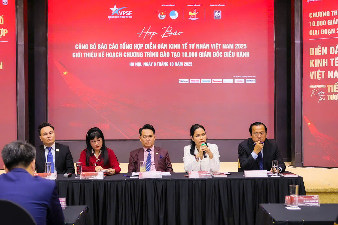 Chủ tịch Đặng Hồng Anh: Hơn 3.000 kiến nghị từ doanh nhân trẻ sau VPSF 2025 sẽ được hệ thống hóa gửi tới Chính phủ và cơ quan chức năng - Ảnh 1.