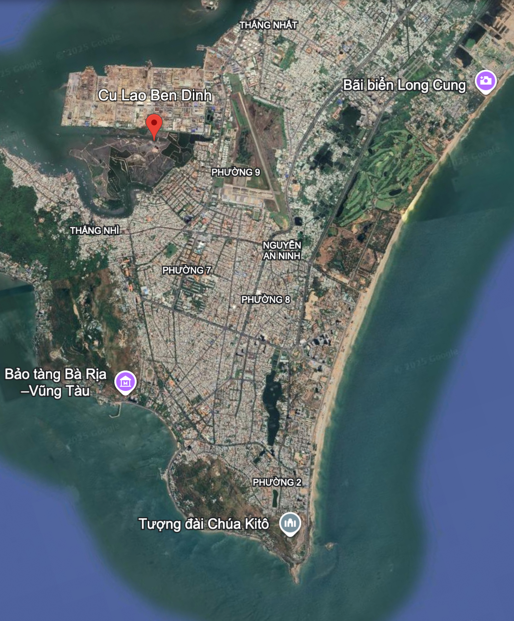 Toàn cảnh khu đất hiếm hoi rộng đến 110 ha còn sót lại ở trung tâm Vũng Tàu, mới được Sun Group đề xuất làm khu đô thị - Ảnh 2.