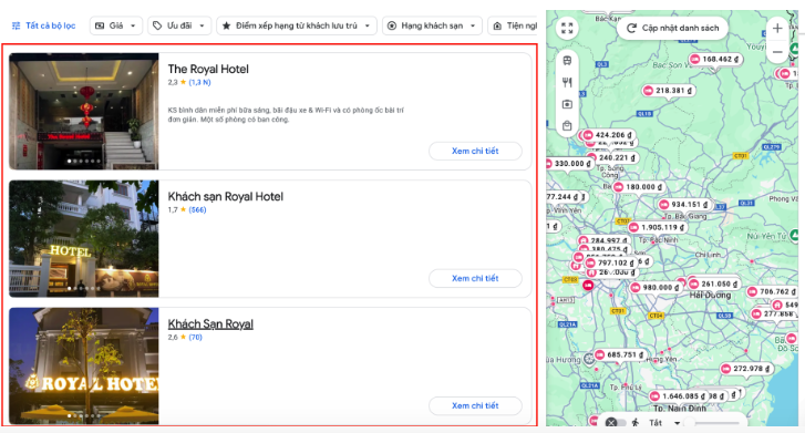 Loạt khách sạn "Royal" liên lụy trong vụ "bùng phòng" du khách tại phố Hàng Cháo - Ảnh 1.