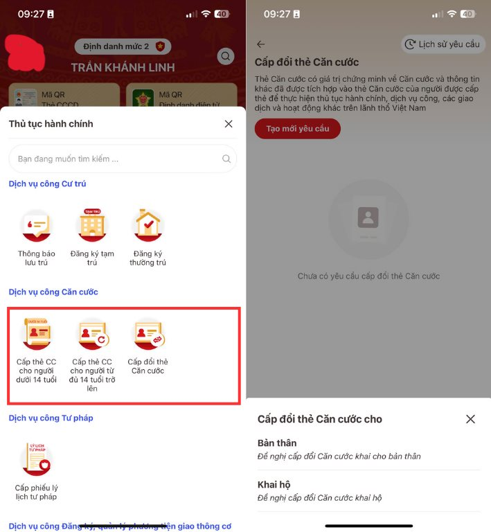 Cách đổi địa chỉ trên thẻ căn cước/CCCD sau sáp nhập để khớp với địa danh hành chính mới