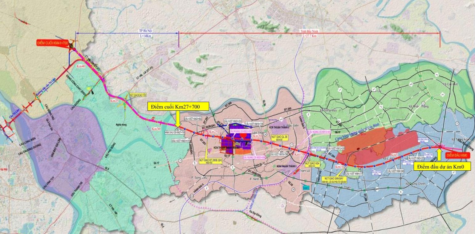 Tuyến đường 33.000 tỷ đồng do Sun Group đề xuất, kết nối sân bay Gia Bình với Hà Nội thông qua chủ trương đầu tư - Ảnh 1.