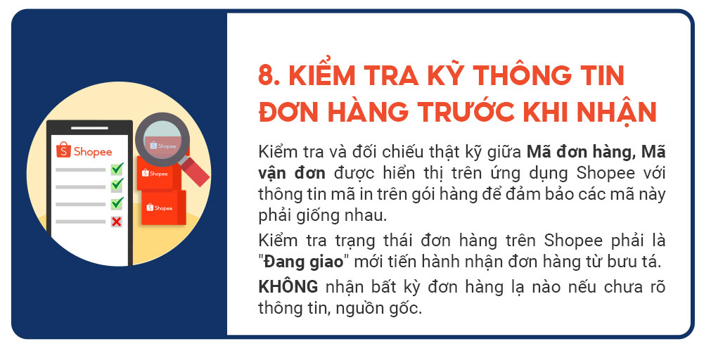 Shopee phát cảnh báo khẩn: 8 Shopee phát cảnh báo khẩn: 8