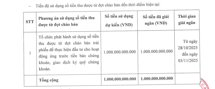 DNSE giải ngân xong 1.000 tỷ đồng huy động từ trái phiếu - Ảnh 1.