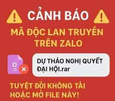 Nhận tin nhắn Zalo, Facebook có nội dung này cần phải xóa ngay- Ảnh 1. Nhận tin nhắn Zalo, Facebook có nội dung này cần phải xóa ngay- Ảnh 1.