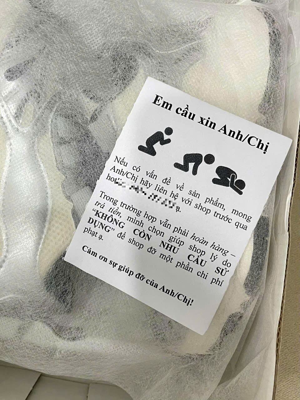 Boom hàng, trả hàng đến mức báo động, nhiều chủ shop gửi thư "cầu xin" khách - Ảnh 4.