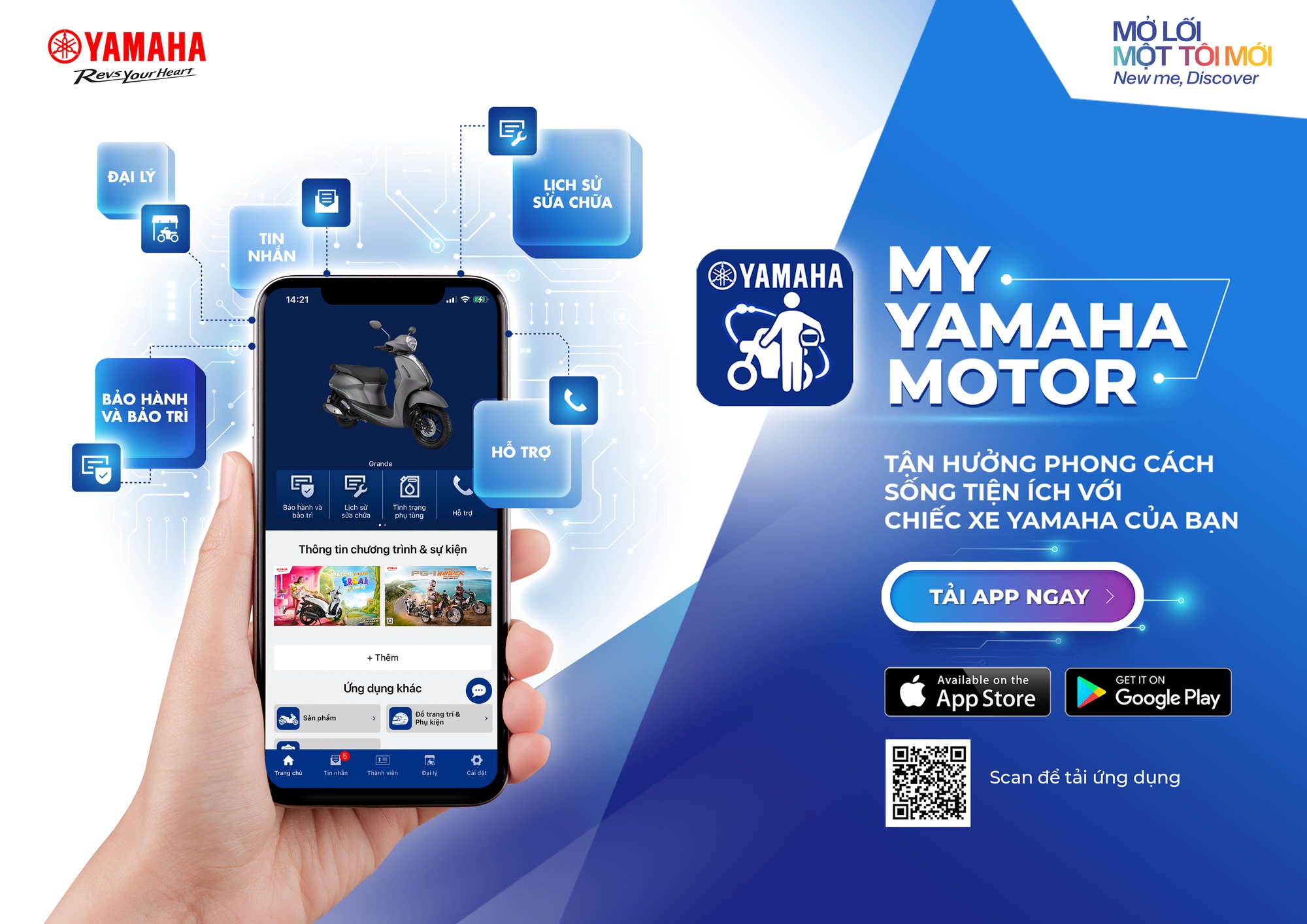 My Yamaha Motor app - Quản lý xe máy với trọn bộ tiện ích thông minh - Ảnh 2.