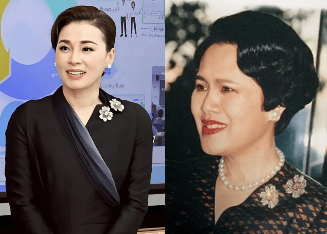 Hoàng hậu Thái Lan từng là tiếp viên hàng không: U50 đẹp lộng lẫy như minh tinh trong chuyến công du nước ngoài- Ảnh 7. Hoàng hậu Thái Lan từng là tiếp viên hàng không: U50 đẹp lộng lẫy như minh tinh trong chuyến công du nước ngoài- Ảnh 7.