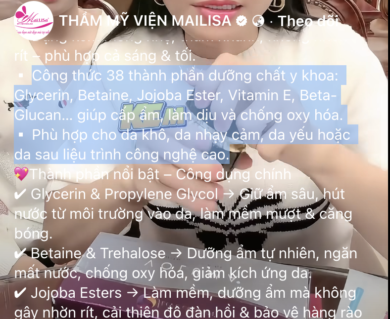 126 sản phẩm mỹ phẩm của Mailisa được cấp phiếu công bố  - Ảnh 5.