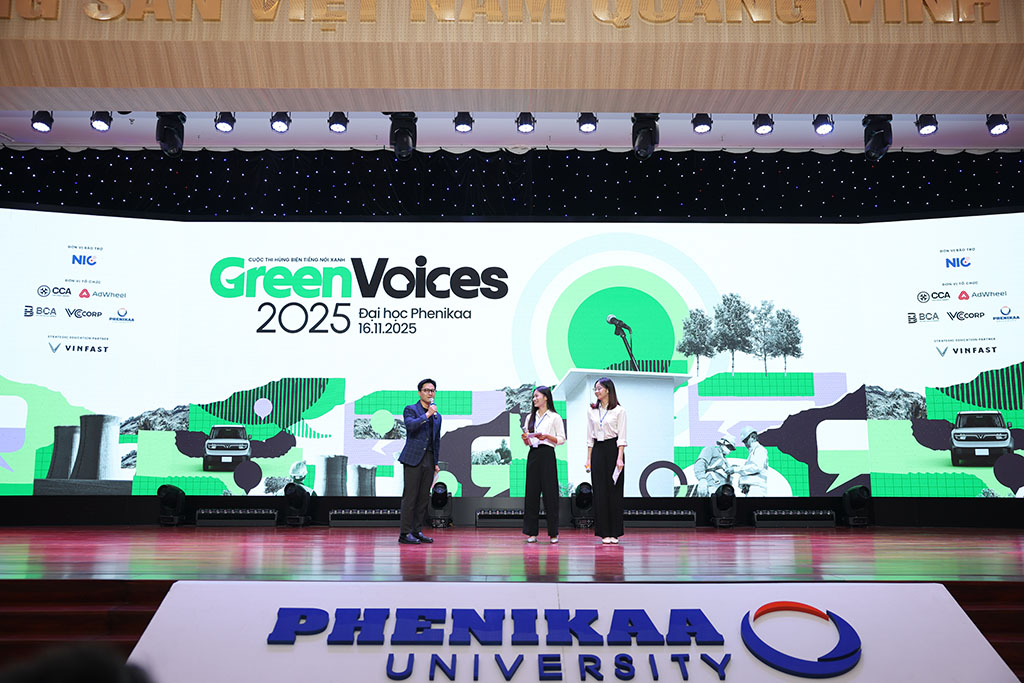Sinh viên Phenikaa ví xe xăng như "Nokia 1280 thời chưa chịu nâng cấp": Sân chơi Green Voices nóng hơn dự đoán - Ảnh 1.