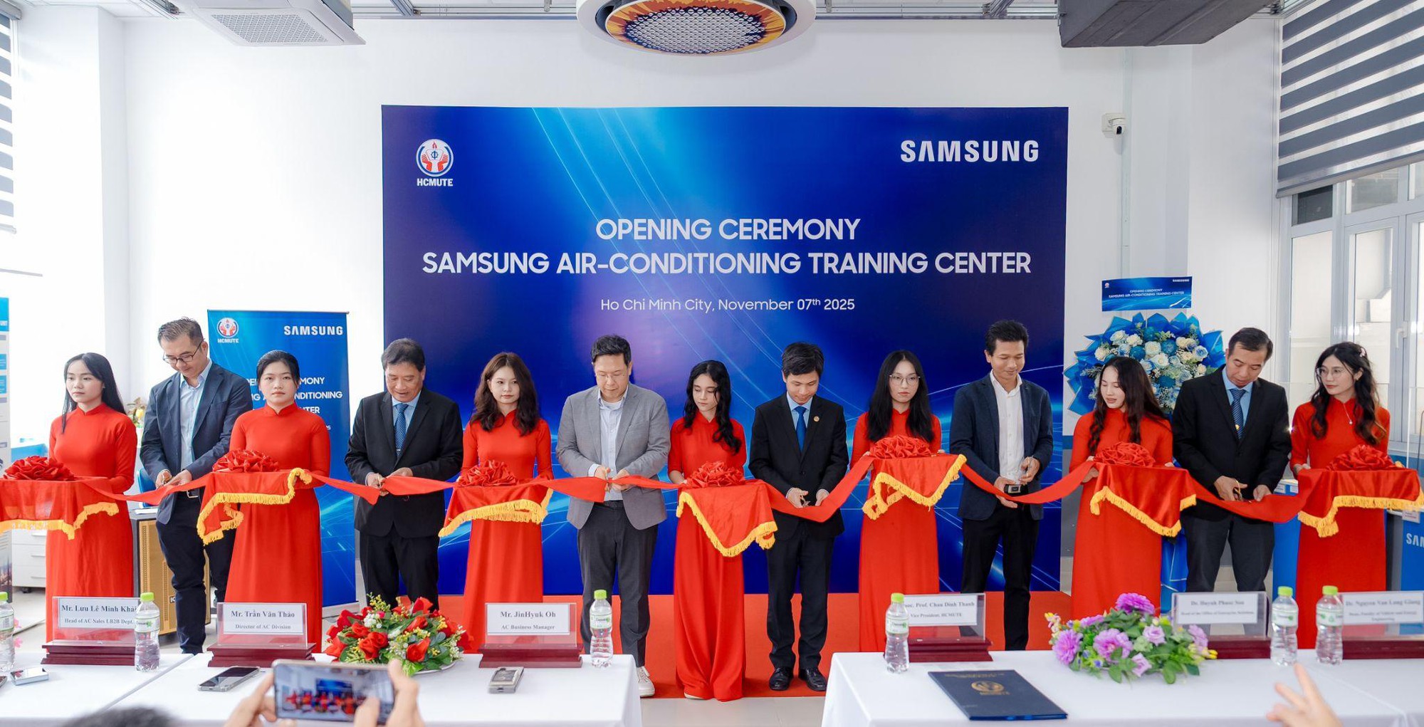 Samsung đầu tư Trung tâm Đào tạo Điều hòa Không khí hiện đại tại HCMUTE - Ảnh 1. Samsung đầu tư Trung tâm Đào tạo Điều hòa Không khí hiện đại tại HCMUTE - Ảnh 1.