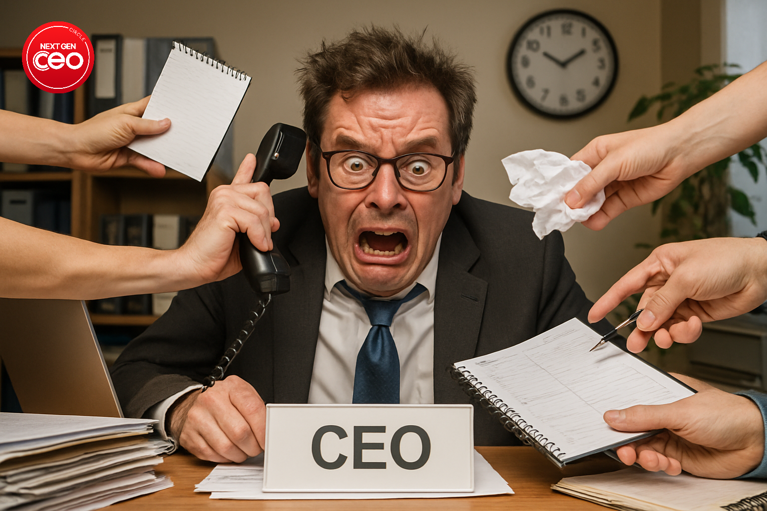Vì sao CEO luôn cảm thấy quá tải, làm mãi không hết việc?- Ảnh 1.
