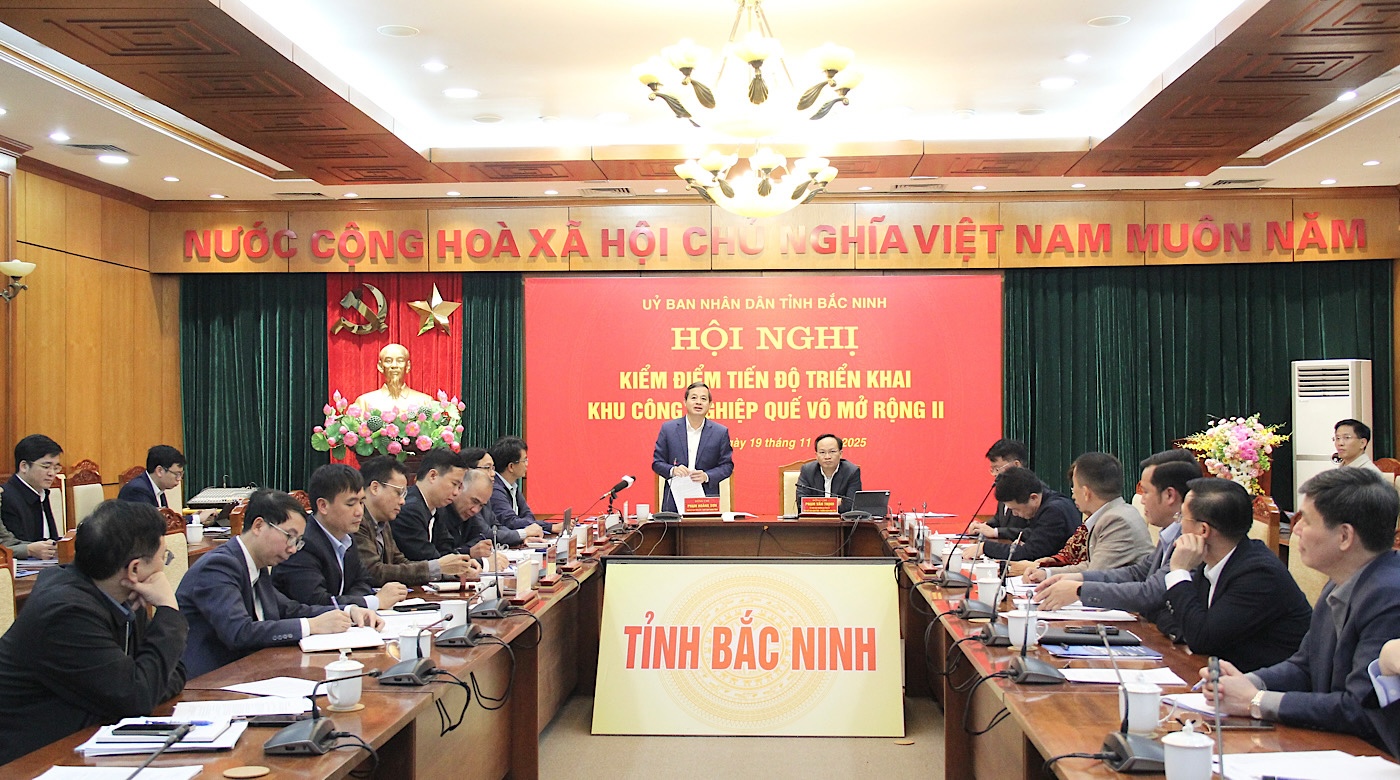 Dự án khu công nghiệp hơn 1.800 tỷ đồng, tập trung thu hút lĩnh vực điện tử, linh kiện điện tử… của Kinh Bắc giờ ra sao? - Ảnh 1.