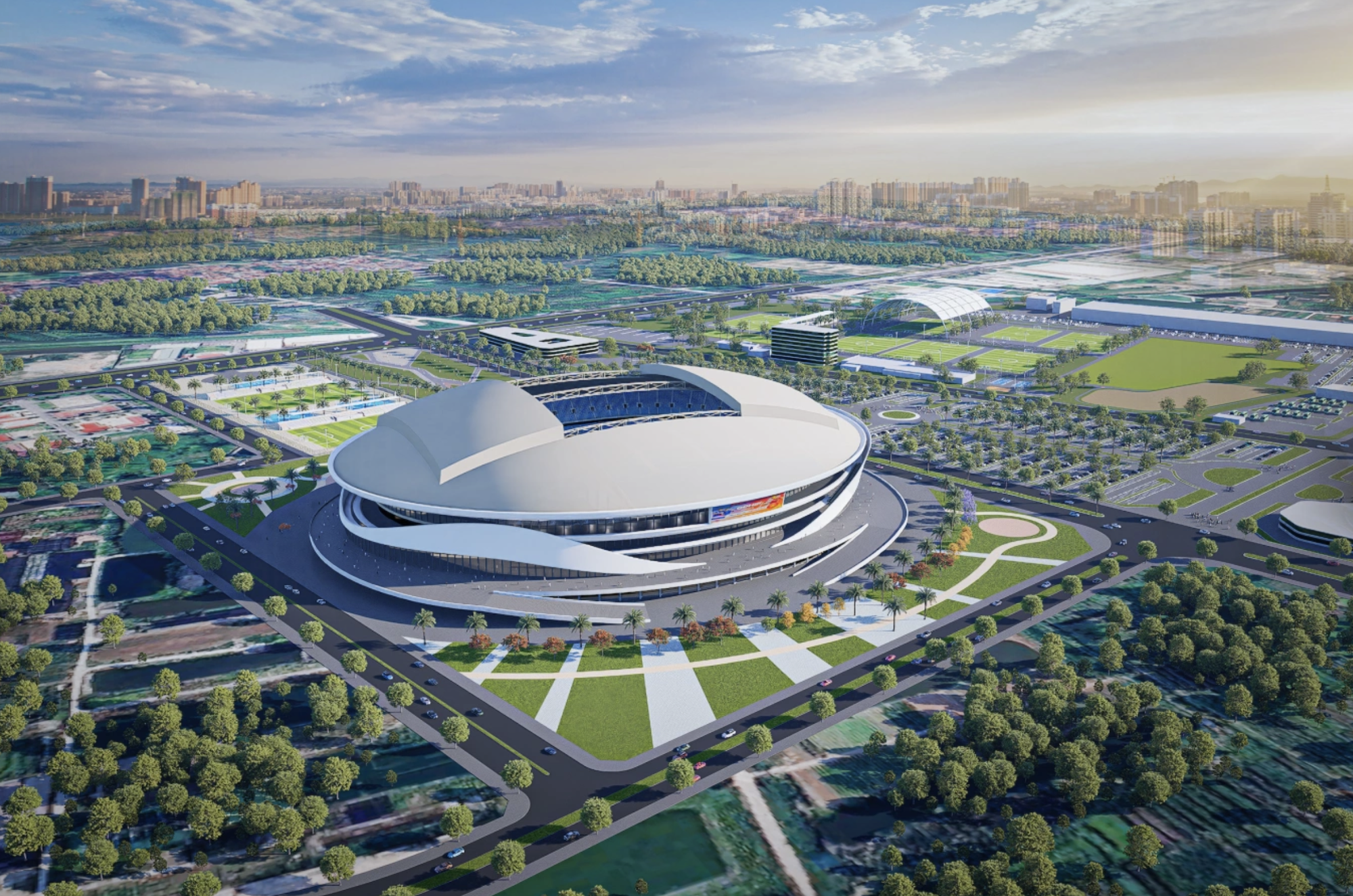 Toàn cảnh khu vực sắp xây sân vận động lớn nhất Việt Nam tại Hưng Yên: Sức chứa gấp rưỡi sân Mỹ Đình, do Vinhomes xây dựng- Ảnh 7. Toàn cảnh khu vực sắp xây sân vận động lớn nhất Việt Nam tại Hưng Yên: Sức chứa gấp rưỡi sân Mỹ Đình, do Vinhomes xây dựng- Ảnh 7.