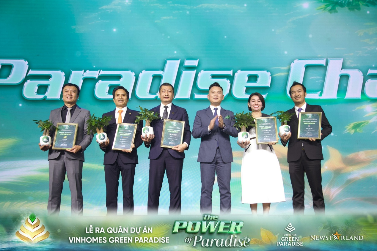 NewstarLand hòa chung hành trình bứt phá cùng Vinhomes Green Paradise - Ảnh 1. NewstarLand hòa chung hành trình bứt phá cùng Vinhomes Green Paradise - Ảnh 1.