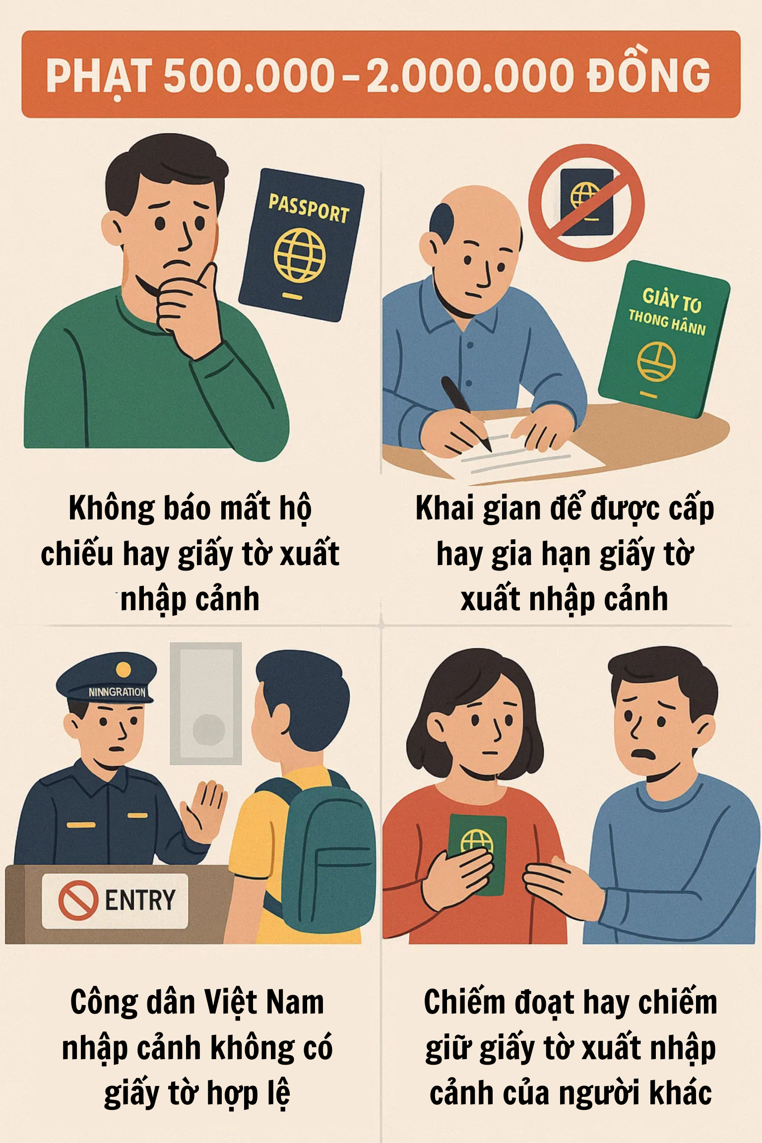 Thông báo khẩn liên quan đến xuất nhập cảnh của tất cả người dân cả nước từ ngày 15/12- Ảnh 1. Thông báo khẩn liên quan đến xuất nhập cảnh của tất cả người dân cả nước từ ngày 15/12- Ảnh 1.