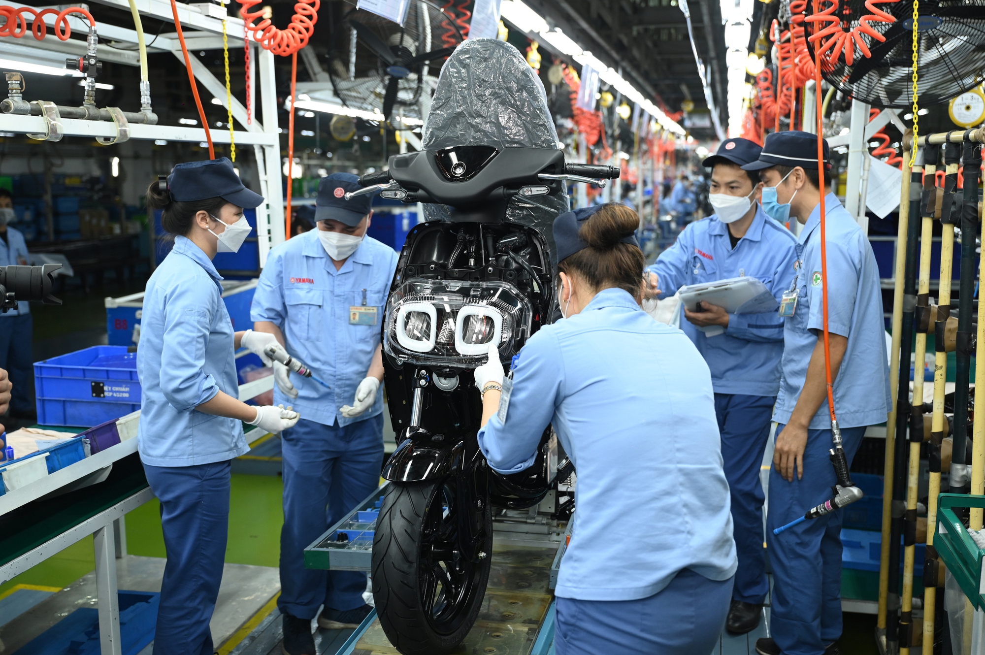 Doanh số xe máy điện tăng mạnh , xe máy xăng giảm sút - Ảnh 1. Doanh số xe máy điện tăng mạnh , xe máy xăng giảm sút - Ảnh 1.