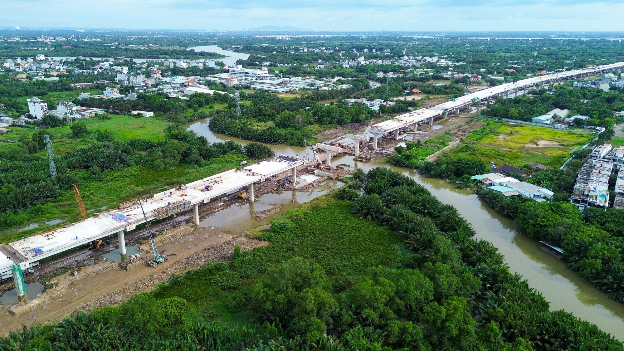 Toàn cảnh khu vực sẽ xây cầu hơn 11.000 tỷ đồng, nằm cạnh khúc sông mỗi km ‘cõng’ một tỷ usd bất động sản ở TP.HCM - Ảnh 10.