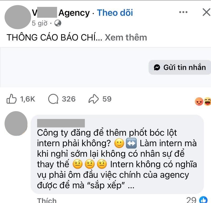 Đăng quyết định kỷ luật thực tập sinh lên mạng, chạy quảng cáo: Công ty nói lý do gì?- Ảnh 4. Đăng quyết định kỷ luật thực tập sinh lên mạng, chạy quảng cáo: Công ty nói lý do gì?- Ảnh 4.