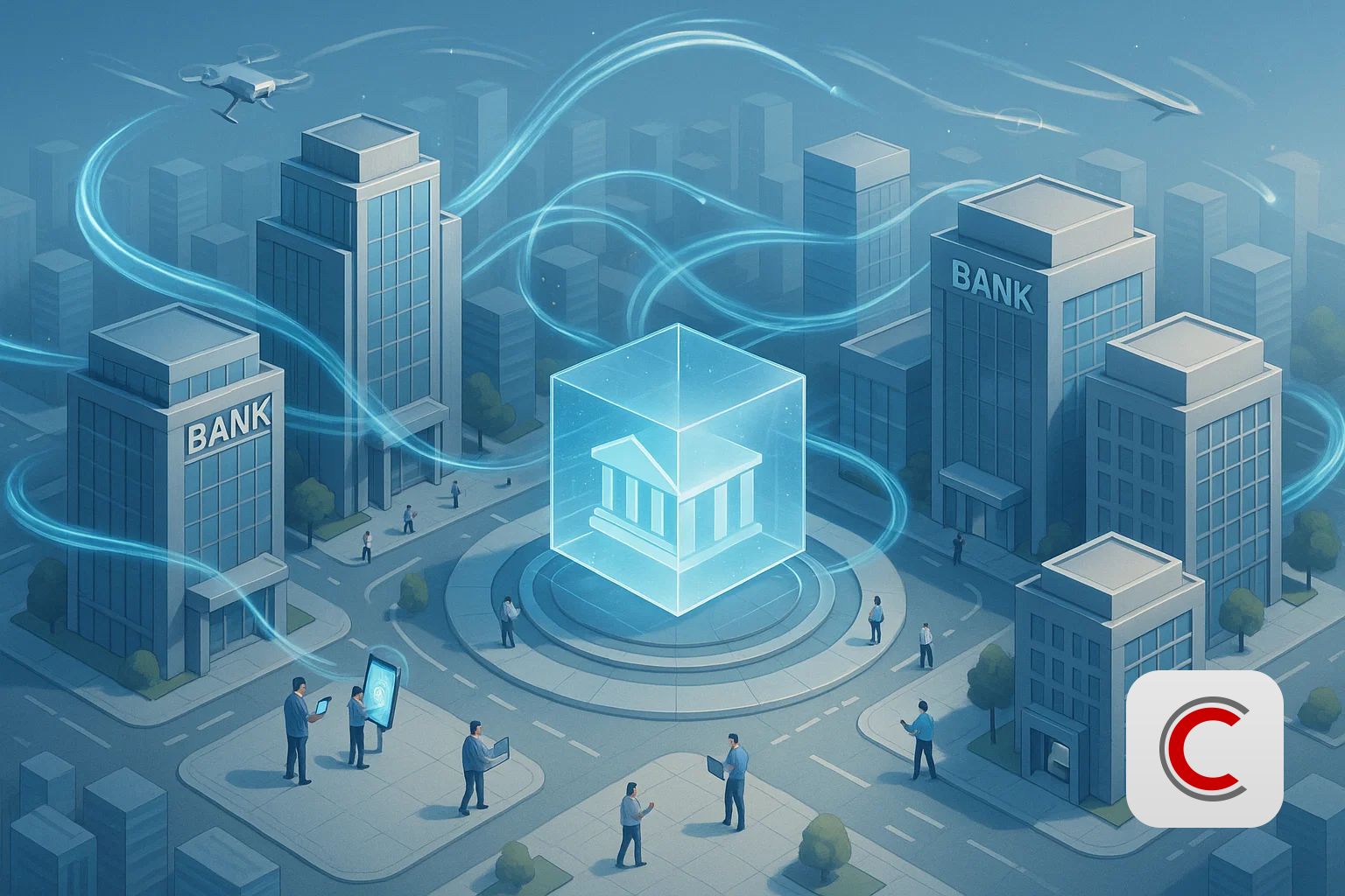 Cuộc đua vốn hóa ngân hàng tháng 11: VPBank 'ngược sóng' áp sát Techcombank, ông lớn Vietcombank mất gần 18.000 tỷ đồng vốn hóa - Ảnh 1.