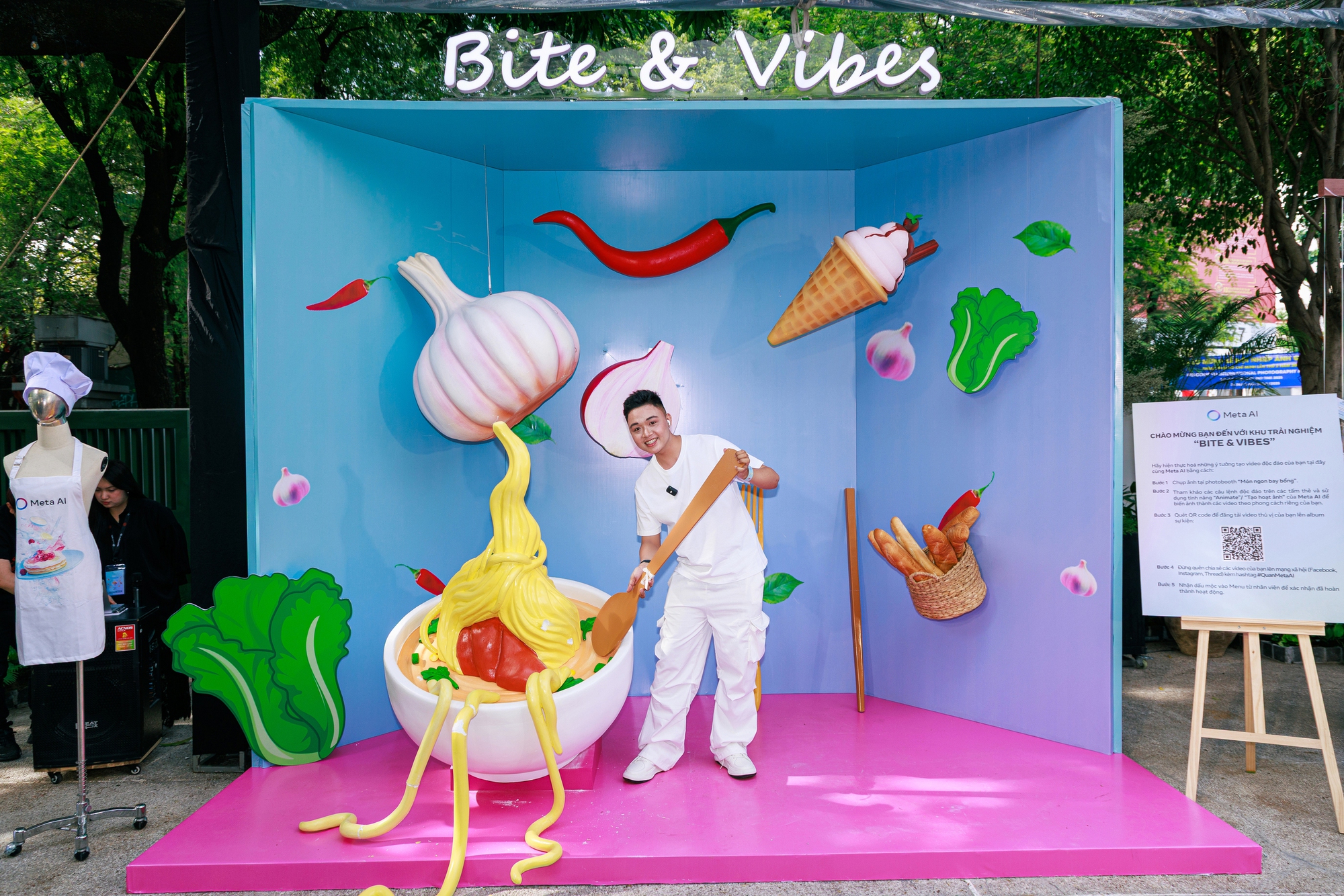 Pop-up Meta AI gây sốt tại TP.HCM: Trải nghiệm “gọi món bằng câu lệnh” lần đầu xuất hiện- Ảnh 2. Pop-up Meta AI gây sốt tại TP.HCM: Trải nghiệm “gọi món bằng câu lệnh” lần đầu xuất hiện- Ảnh 2.