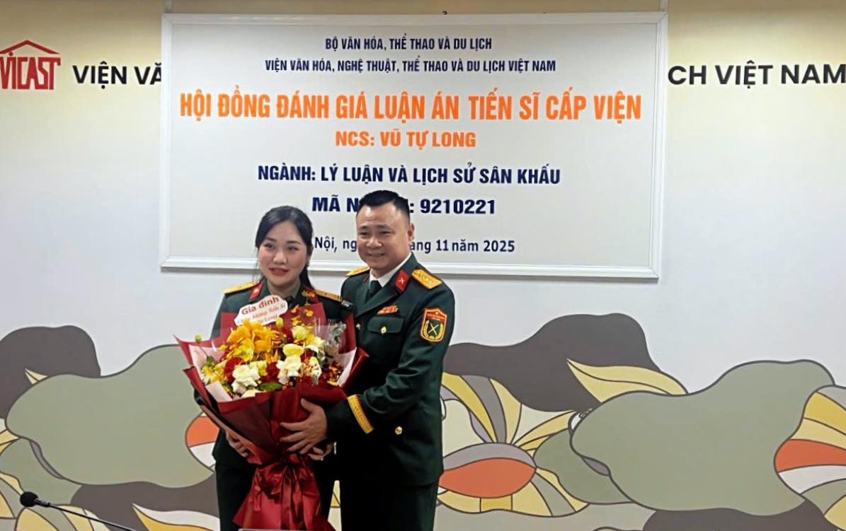 NSND Tự Long bảo vệ thành công luận án Tiến sĩ - Ảnh 2.