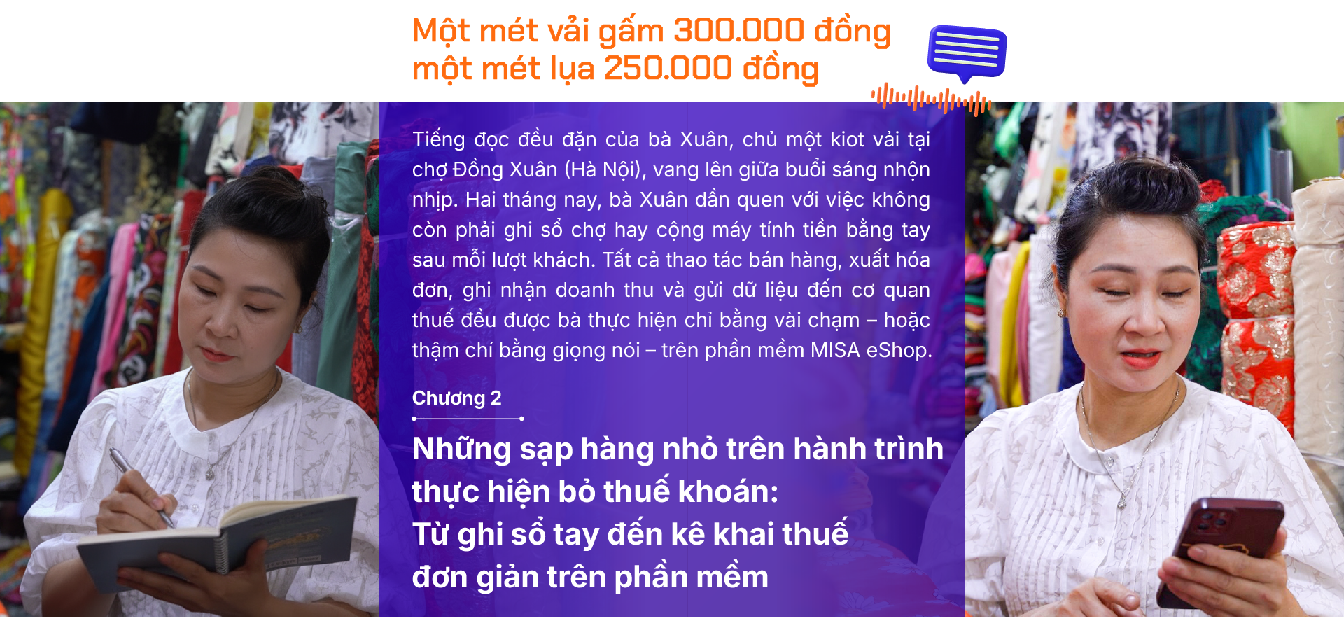 60 ngày đêm đi từng ngõ, gõ từng quầy cùng hộ kinh doanh chuyển thuế khoán sang kê khai - Ảnh 4. 60 ngày đêm đi từng ngõ, gõ từng quầy cùng hộ kinh doanh chuyển thuế khoán sang kê khai - Ảnh 5.