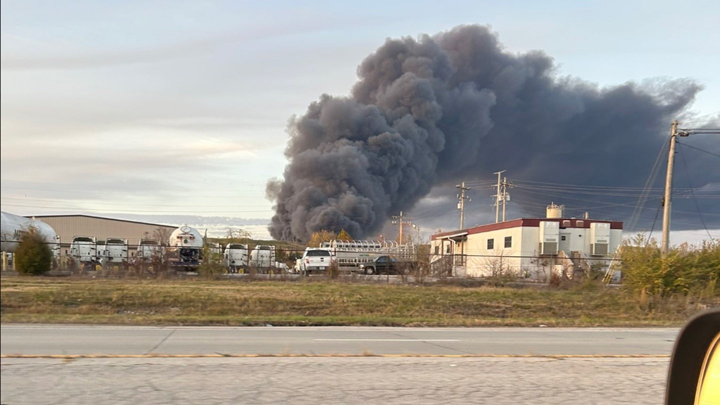 Tai nạn máy bay chở hàng “gây hỗn loạn” ở Mỹ - Ảnh 1. Tai nạn máy bay chở hàng “gây hỗn loạn” ở Mỹ - Ảnh 1.