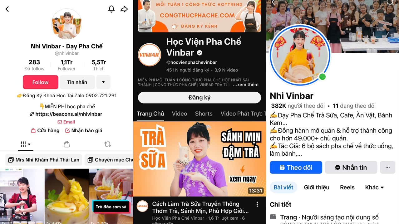 Hành trình xây thương hiệu cá nhân đa nền tảng của Nhi Vinbar trong ngành pha chế - Ảnh 2. Hành trình xây thương hiệu cá nhân đa nền tảng của Nhi Vinbar trong ngành pha chế - Ảnh 2.