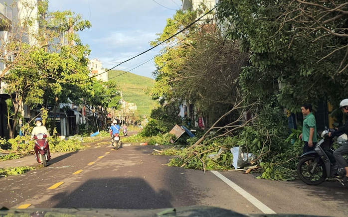 Bão số 13 đi qua, Gia Lai thiệt hại nặng nề- Ảnh 7. Bão số 13 đi qua, Gia Lai thiệt hại nặng nề- Ảnh 7.