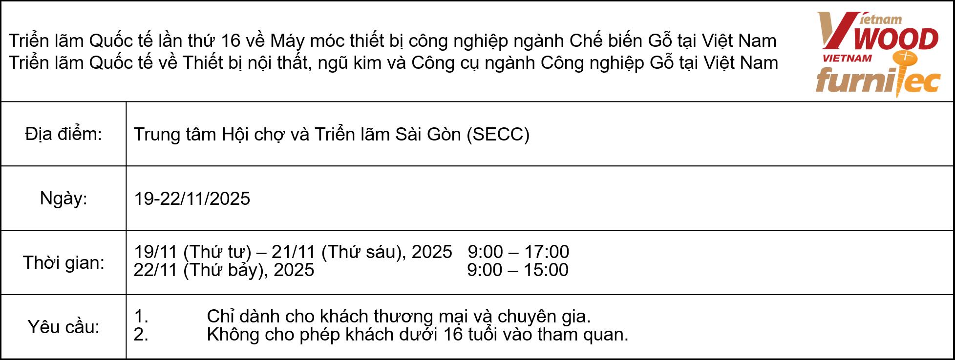 VietnamWood 2025: Kết nối ngành gỗ Việt Nam với quốc tế - Ảnh 3. VietnamWood 2025: Kết nối ngành gỗ Việt Nam với quốc tế - Ảnh 3.