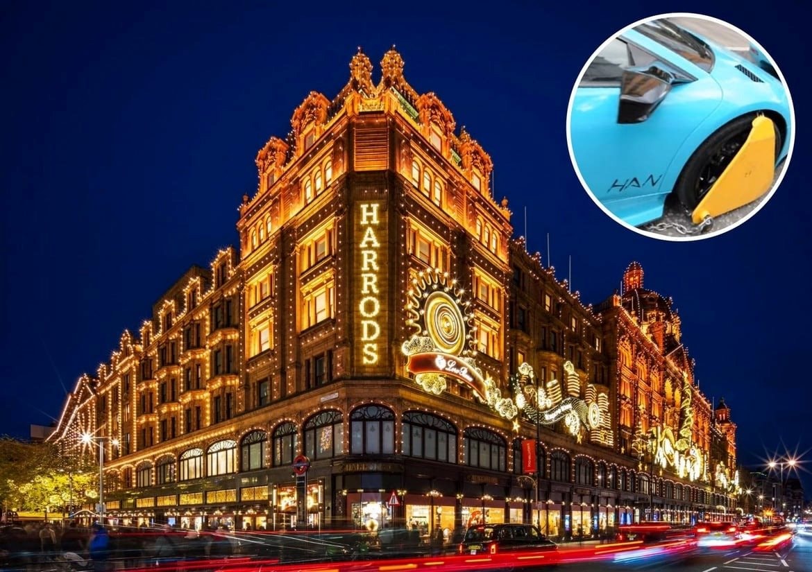 Khổ như gia đình hoàng gia này: Bỏ 60.000 tỷ mua bách hoá nổi tiếng bậc nhất thế giới vẫn bị khoá bánh, phạt 3 triệu đồng vì đỗ siêu xe ngay chân toà nhà- Ảnh 1.