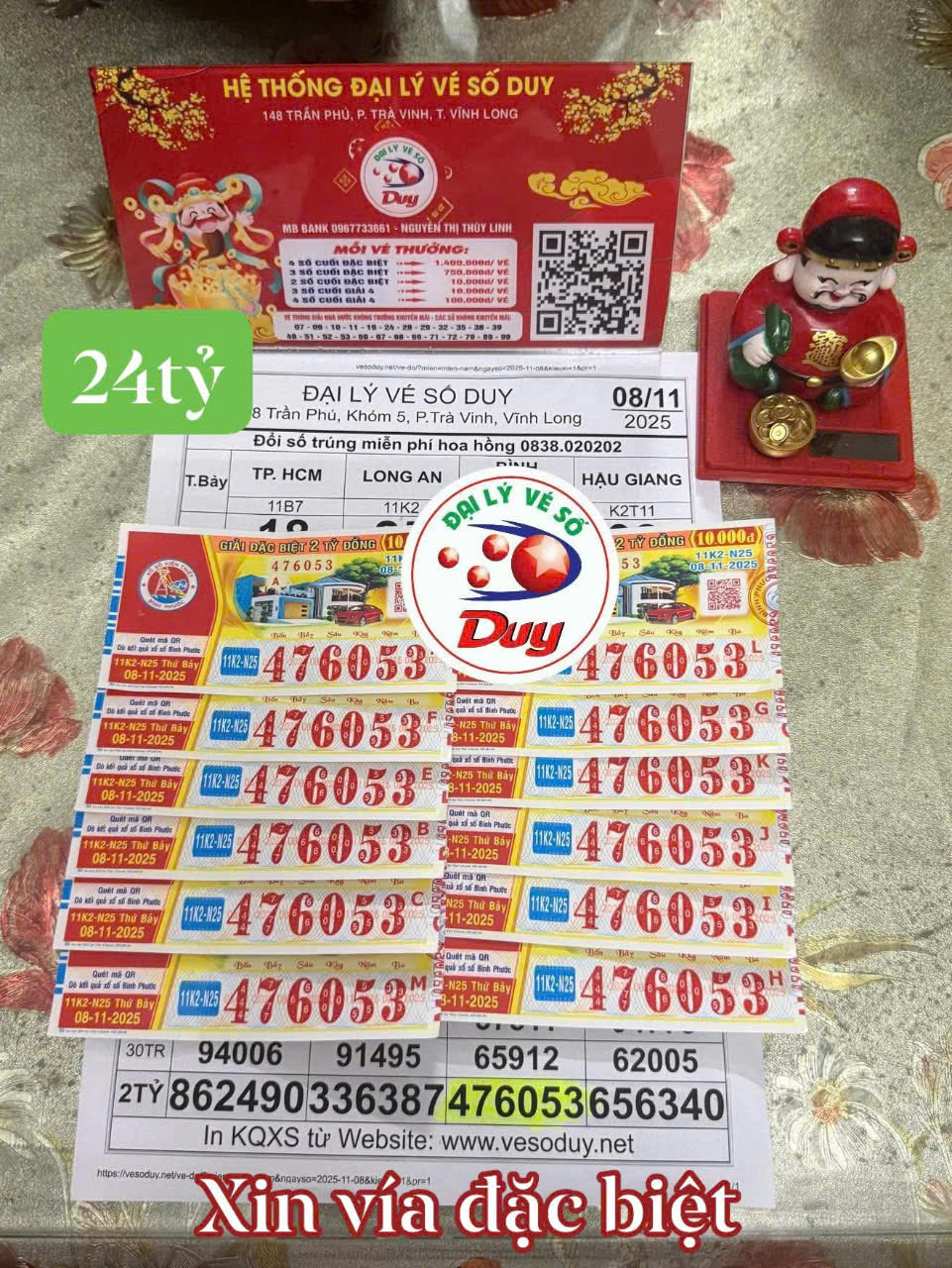 Xổ số miền Nam: Đại lý Thần Tài mang đến vận may lớn cho người chơi - Ảnh 1. Xổ số miền Nam: Đại lý Thần Tài mang đến vận may lớn cho người chơi - Ảnh 1.