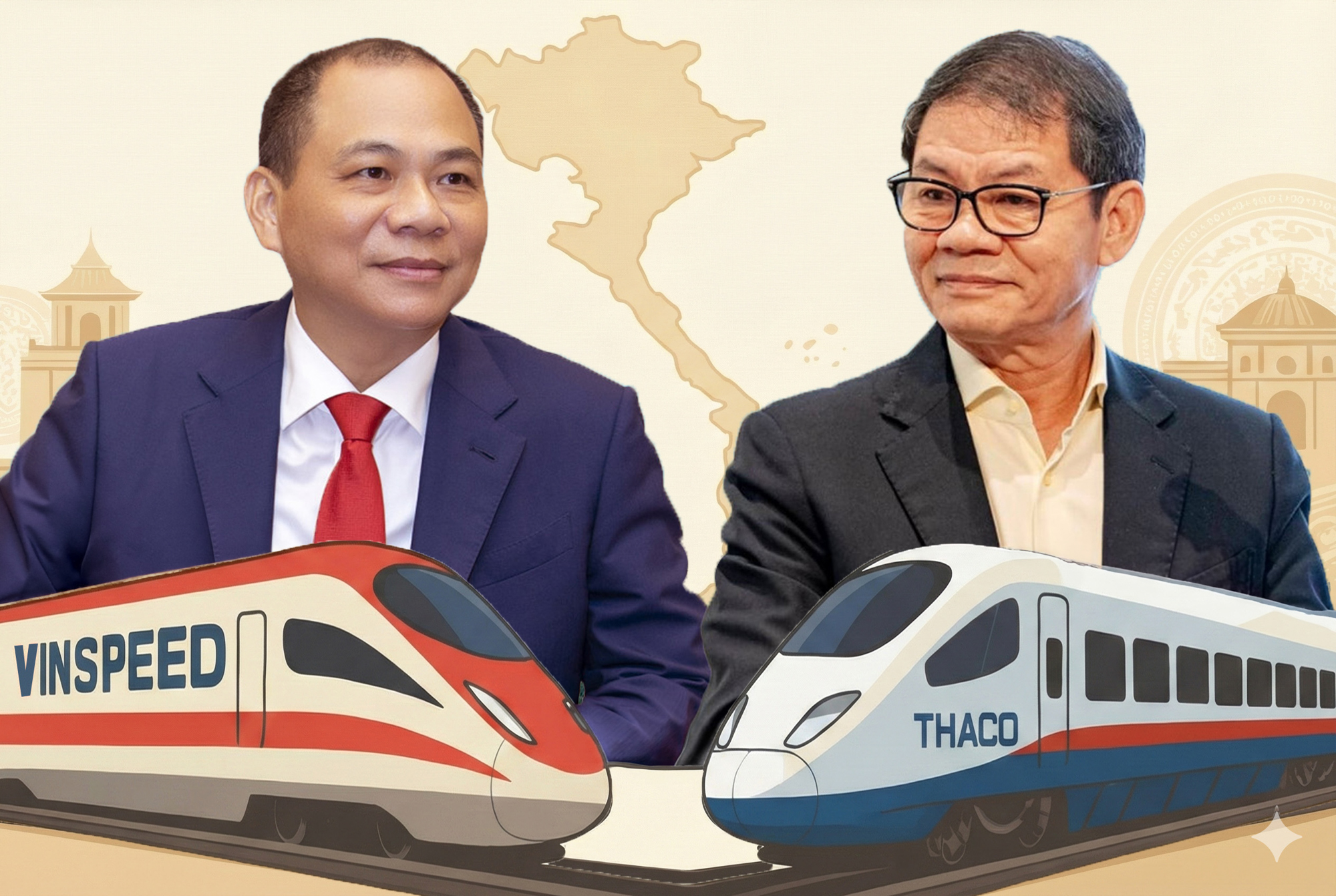 Đặt lên bàn cân 2 phương án khi làm dự án hơn 60 tỷ USD: THACO lo vốn, Vingroup làm nhanh- Ảnh 1. Đặt lên bàn cân 2 phương án khi làm dự án hơn 60 tỷ USD: THACO lo vốn, Vingroup làm nhanh- Ảnh 1.