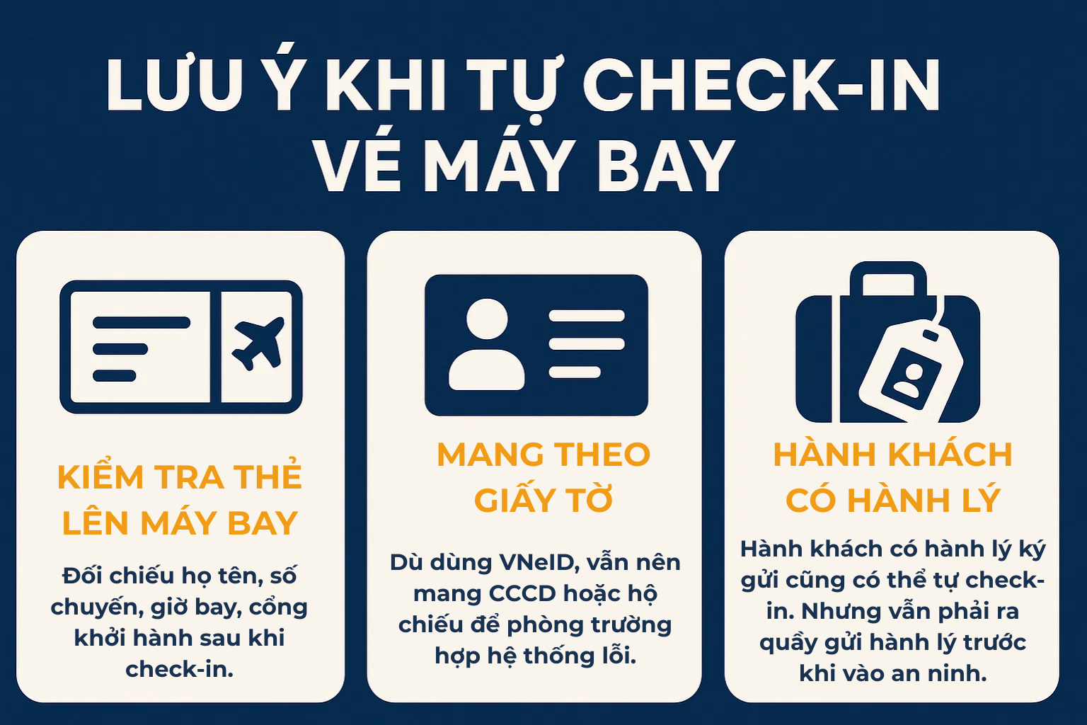 Không tới quầy, người không có hành lý ký gửi, không thuộc nhóm đặc biệt, sẽ check-in vé máy bay thế nào? - Ảnh 7.